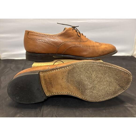 Johnston & Murphy Aristocraft 24-8652 Men\'s Size 11 C Oxford Dress Shoes VTG main image 6